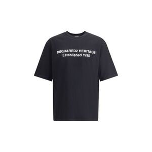 Dsquared² Black Cotton Men's T-Shirt